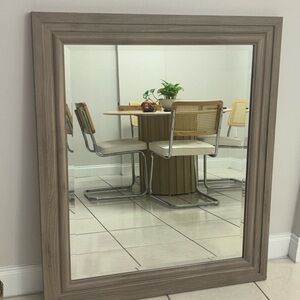 Elegant Brown Wall Mirror
